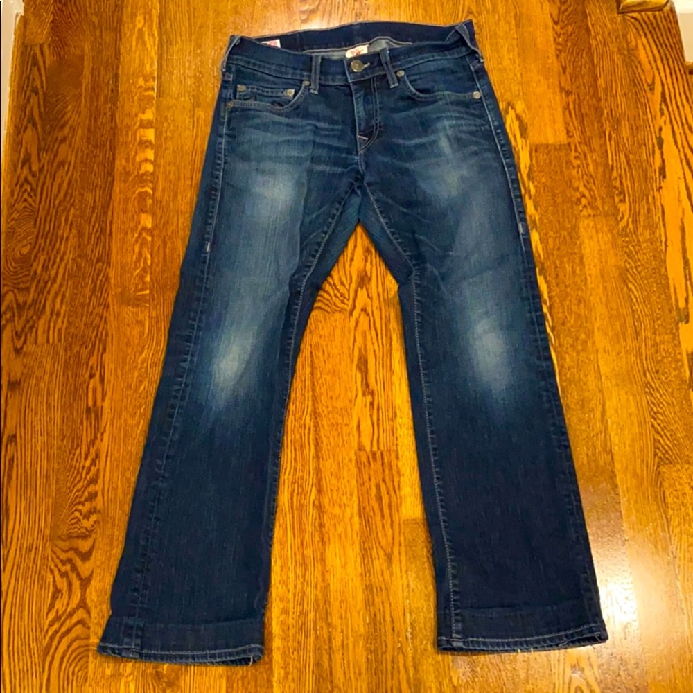 Men’s True Religion Boot Cut Dark Wash Jeans